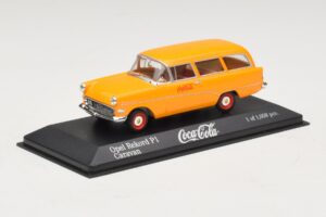Opel Rekord P1 Caravan Coca-Cola Minichamps 1:43 430043270 Metāls — attēls 2 no 4