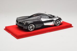 Pagani Huayra Chrome Silver Unikāls Eksemplārs BBR 1:18 P1873CM Sveķi — attēls 2 no 7