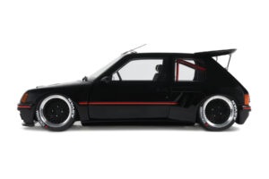 Peugeot 205 Khyzyl Saleem Melns Otto 1:18 OT1257 Sveķi — attēls 3 no 5