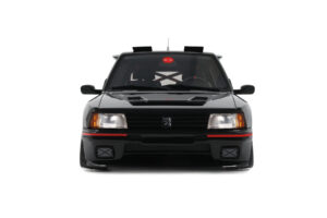 Peugeot 205 Khyzyl Saleem Melns Otto 1:18 OT1257 Sveķi — attēls 4 no 5