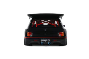 Peugeot 205 Khyzyl Saleem Melns Otto 1:18 OT1257 Sveķi — attēls 5 no 5