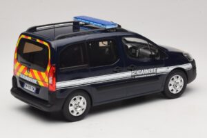 Peugeot Partner Gendarmerie Tumši Zils Norev 1:18 184890 Metāls — attēls 2 no 6