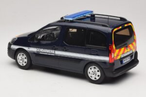Peugeot Partner Gendarmerie Tumši Zils Norev 1:18 184890 Metāls — attēls 5 no 6