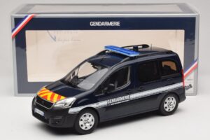 Peugeot Partner Gendarmerie Tumši Zils Norev 1:18 184890 Metāls — attēls 6 no 6
