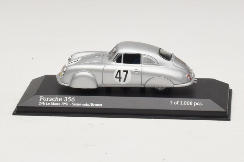 Porsche 356 #47 Sauerwein / Brunet 24 Hours of Le Mans 1951 Minichamps 1:43 Porsche 356 #47 Sauerwein / Brunet 24 Hours of Le Mans 1951 Minichamps 1:43 400516747 Metāls