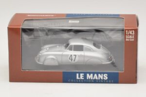Porsche 356 #47 Sauerwein / Brunet 24 Hours of Le Mans 1951 Minichamps 1:43 400516747 Metāls — attēls 4 no 4