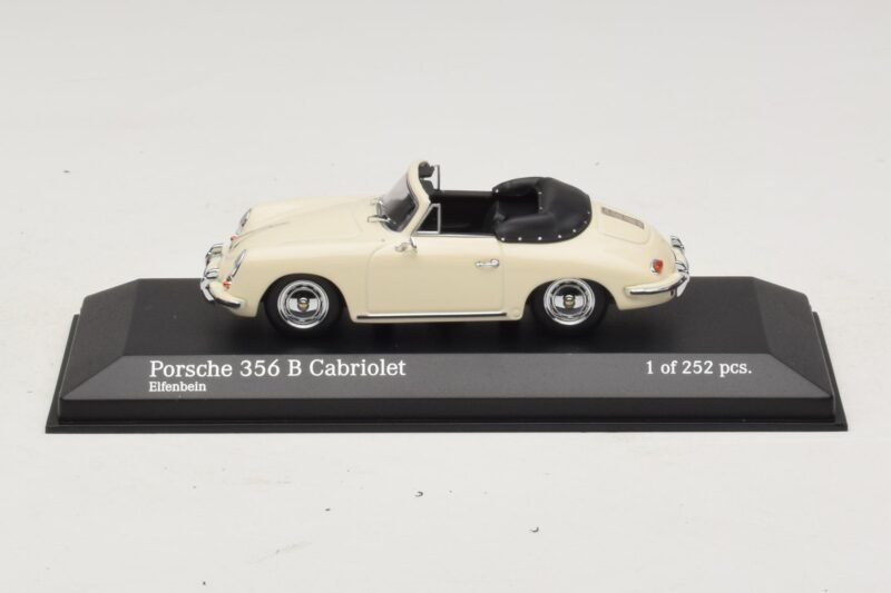 Porsche 356 B Kabriolets Ziloņkaula Balts Minichamps 1:43 Porsche 356 B Kabriolets Ziloņkaula Balts Minichamps 1:43 400064332 Metāls