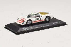 Porsche 906 K Scuderia Filipinetti #148 W. Mairesse / H. Muller Targa Florio Winners 1966 Minichamps 1:43 400666648 Metāls — attēls 2 no 4