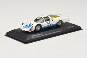 Porsche 906 LH Porsche System Racing #30 J. Siffert / C. Davis Class Winners 24 Hours of Le Mans 1966 Minichamps 1:43 4006666 — attēls 2 no 4