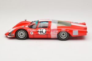 Porsche 906 LH Squadra Tartaruga #40 D. Spoerry / R. Steinemann 12 Hours of Sebring 1967 Minichamps 1:18 100676140 Metāls — attēls 4 no 8
