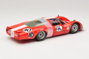 Porsche 906 LH Squadra Tartaruga #40 D. Spoerry / R. Steinemann 12 Hours of Sebring 1967 Minichamps 1:18 100676140 Metāls — attēls 3 no 8