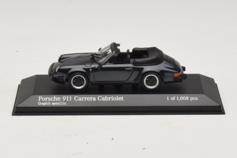 Porsche 911 930 Carrera Cabriolet Pelēks Metālisks Minichamps 1:43 Porsche 911 930 Carrera Cabriolet Pelēks Metālisks Minichamps 1:43 430062037 Metāls