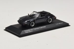 Porsche 911 930 Carrera Cabriolet Pelēks Metālisks Minichamps 1:43 430062037 Metāls — attēls 2 no 4