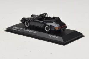 Porsche 911 930 Carrera Cabriolet Pelēks Metālisks Minichamps 1:43 430062037 Metāls — attēls 3 no 4