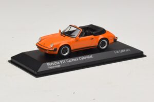 Porsche 911 930 Carrera Cabriolet Oranžs Minichamps 1:43 430062038 Metāls — attēls 2 no 4
