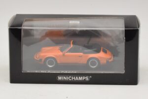 Porsche 911 930 Carrera Cabriolet Oranžs Minichamps 1:43 430062038 Metāls — attēls 4 no 4