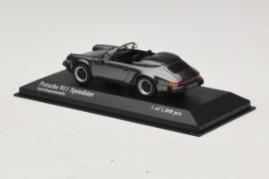 Porsche 911 930 Speedster Pelēks Metālisks Minichamps 1:43 430066135 Metāls — attēls 3 no 4