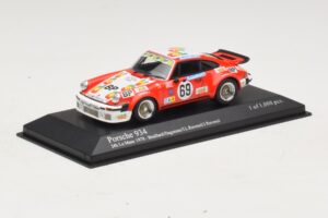 Porsche 911 934 #69 Braillard / Dagoreau 24 Hours of Le Mans 1978 Minichamps 1:43 400786469 Metāls — attēls 2 no 4