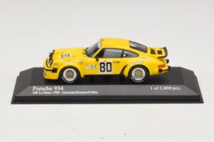 Porsche 911 934 #80 Gonzalez / Romero 24 Hours of Le Mans 1980 Minichamps 1:43 400806480 Metāls