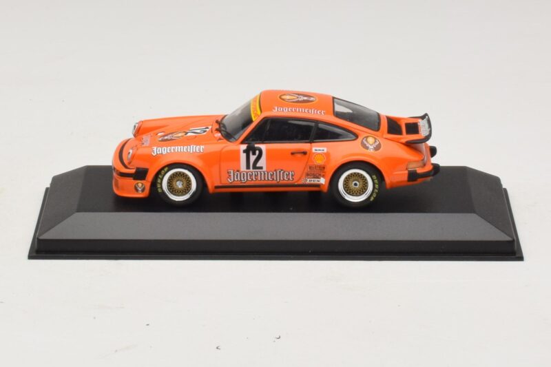 Porsche 911 934 Jagermeister #12 H. Kelleners DRM Nurburgring 1976 Minichamps 1:43 400766412 Metāls