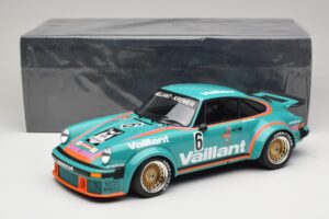 Porsche 911 934 Vaillant #6 T. Hezemans Winner DRM Norisring 1976 Minichamps 1:12 125766406 Metāls — attēls 6 no 6