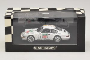 Porsche 911 964 Carrera 2 #33 M. Hakkinen Monaco Carrera Cup Winner 1993 Minichamps 1:43 430936033 Metāls — attēls 4 no 4