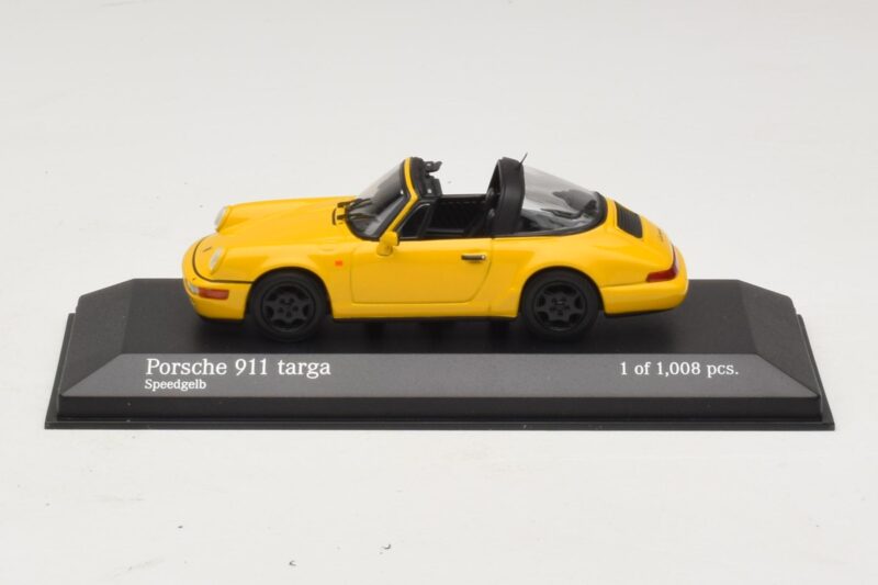 Porsche 911 964 Targa Dzeltens Minichamps 1:43 Porsche 911 964 Targa Dzeltens Minichamps 1:43 400061367 Metāls