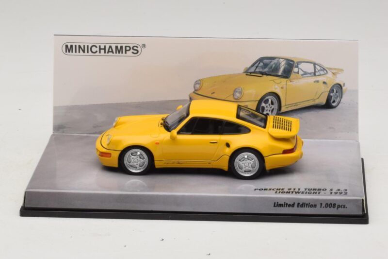 Porsche 911 964 Turbo S 3.3 Lightweight Minichamps 1:43 Porsche 911 964 Turbo S 3.3 Lightweight Minichamps 1:43 436069170 Metāls