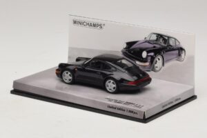 Porsche 911 964 Turbo S 3.6 30. Gadadiena Melns Minichamps 1:43 436069171 Metāls — attēls 3 no 5