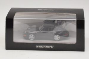 Porsche 911 964 Turbo S 3.6 30. Gadadiena Melns Minichamps 1:43 436069171 Metāls — attēls 5 no 5
