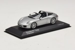 Porsche 911 991 Targa Sudrabains Minichamps 1:43 410062442 Metāls — attēls 2 no 4