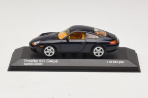 Porsche 911 991 Turbo S Zils Metālisks Minichamps 1:43 410062220 Metāls