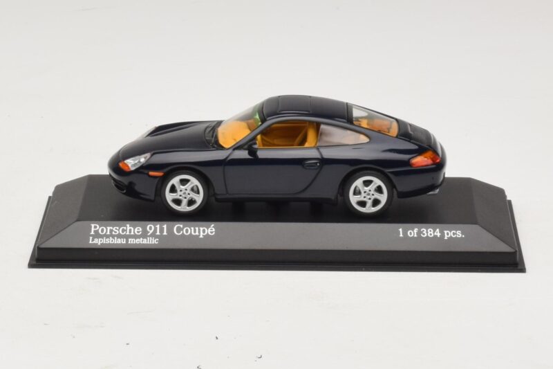 Porsche 911 991 Turbo S Zils Metālisks Minichamps 1:43 410062220 Metāls