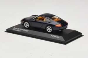 Porsche 911 991 Turbo S Zils Metālisks Minichamps 1:43 410062220 Metāls — attēls 3 no 4