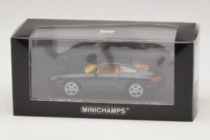 Porsche 911 991 Turbo S Zils Metālisks Minichamps 1:43 410062220 Metāls — attēls 4 no 4