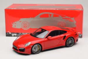 Porsche 911 991 Turbo S Sarkans Minichamps 1:18 110062320 Metāls — attēls 8 no 8