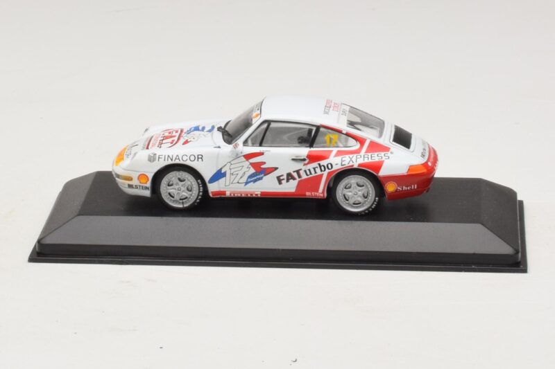 Porsche 911 993 Cup 3.8 #17 Dupuy FATurbo Express 1994 Minichamps 1:43 430946317 Metāls
