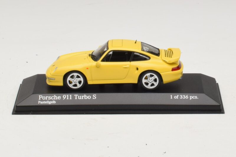 Porsche 911 993 Turbo S Dzeltens Minichamps 1:43 Porsche 911 993 Turbo S Dzeltens Minichamps 1:43 430069270 Metāls