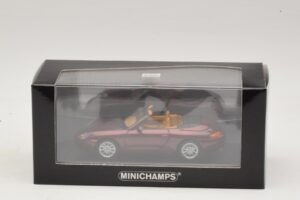 Porsche 911 996 Kabriolets Sarkans Metālisks Minichamps 1:43 400061092 Metāls — attēls 4 no 4