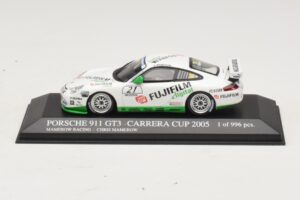 Porsche 911 996 GT3 Cup #21 Mamerow Porsche Carrera Cup Deutschland 2005 Minichamps 1:43 403056221 Metāls