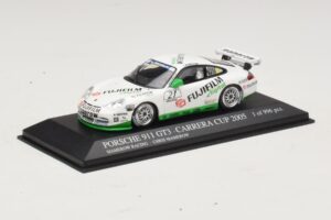 Porsche 911 996 GT3 Cup #21 Mamerow Porsche Carrera Cup Deutschland 2005 Minichamps 1:43 403056221 Metāls — attēls 2 no 4