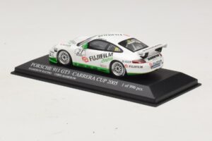 Porsche 911 996 GT3 Cup #21 Mamerow Porsche Carrera Cup Deutschland 2005 Minichamps 1:43 403056221 Metāls — attēls 3 no 4