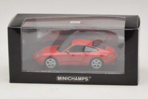 Porsche 911 996 Sarkans Minichamps 1:43 400061181 Metāls — attēls 4 no 4