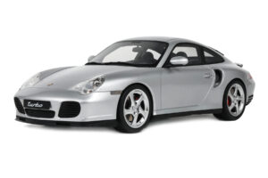 Porsche 911 996 Turbo Polar Silver GT Spirit 1:18 GT567 Sveķi