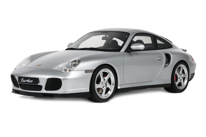 Porsche 911 996 Turbo Polar Silver GT Spirit 1:18 GT567 Sveķi