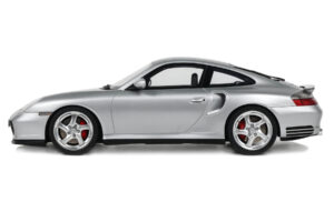 Porsche 911 996 Turbo Polar Silver GT Spirit 1:18 GT567 Sveķi — attēls 3 no 5