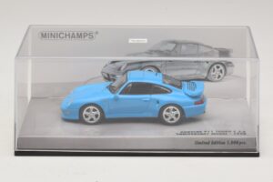 Porsche 911 996 Turbo S 3.6 Jubilejas Izdevums Zils Minichamps 1:43 436069270 Metāls — attēls 4 no 5