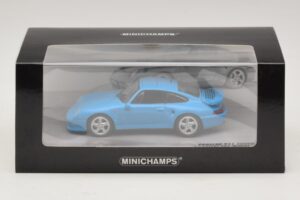 Porsche 911 996 Turbo S 3.6 Jubilejas Izdevums Zils Minichamps 1:43 436069270 Metāls — attēls 5 no 5