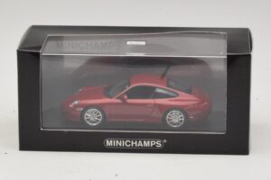 Porsche 911 997 Carrera 4S Red Metallic Minichamps 1:43 400066422 Metāls — attēls 4 no 4