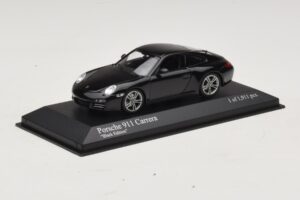 Porsche 911 997 Carrera Black Edition Minichamps 1:43 400066425 Metāls — attēls 2 no 4